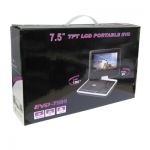 7,5-дюймовый портативный DVD плеер с поддержкой цветного ТВ, карт памяти, игр